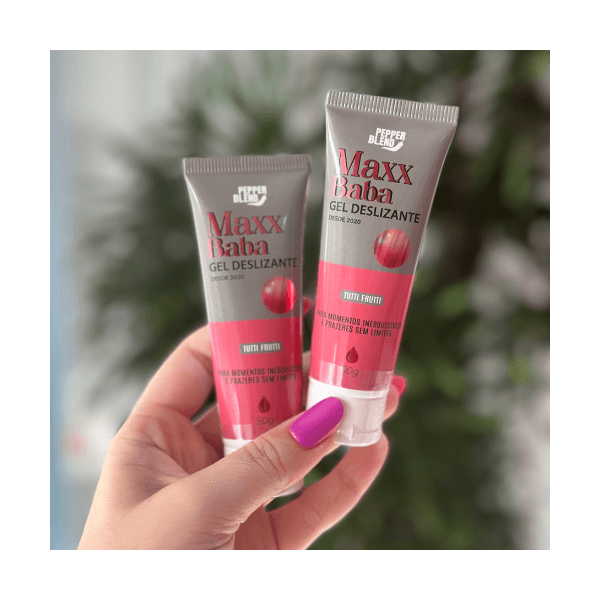 Maxx Baba - Lubrificante Neutro Beijável