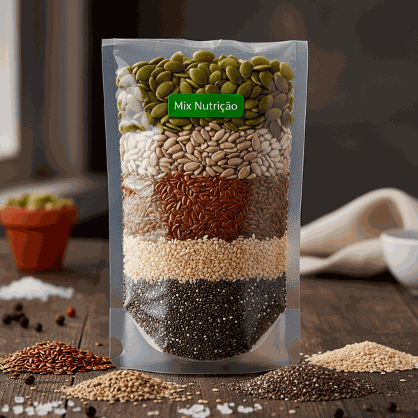 Mix Nutrição Premium – Blend Completo de Sementes Naturais