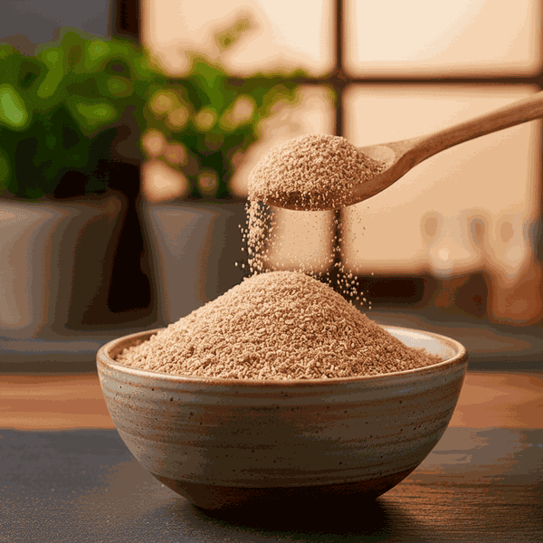 Psyllium em Pó Natural – Fibras Naturais e Equilíbrio Digestivo