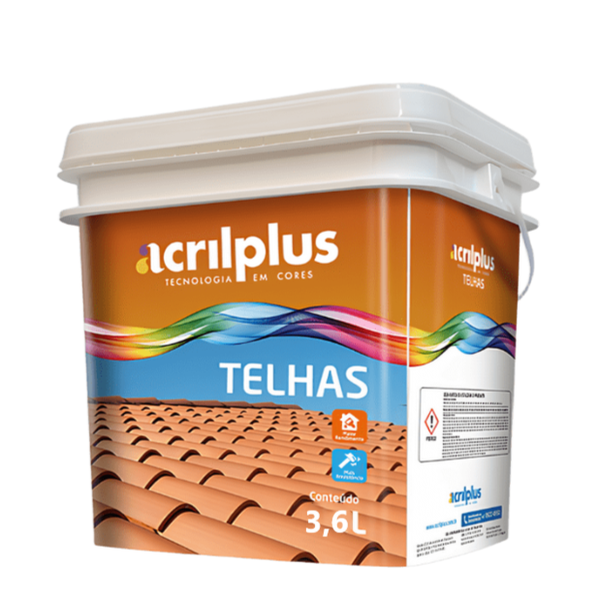 RESINA PARA TELHA 3,6 LTS ACRILPLUS – DIVERSAS CORES