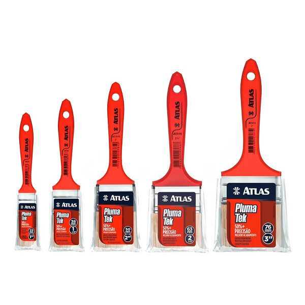 TRINCHA PARA PINTURA PLUMA TEK ATLAS – DIVERSOS TAMANHOS