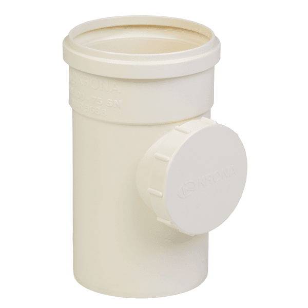 TE DE INSPEÇÃO ESGOTO DN 100X75MM 0728 KRONA