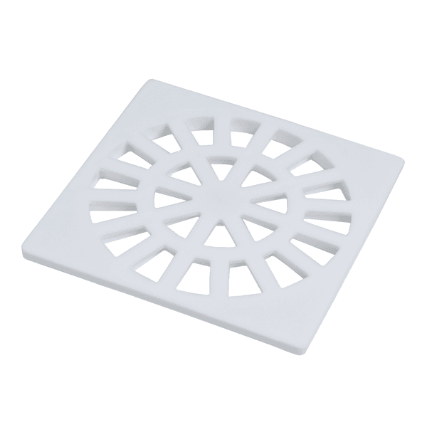 GRELHA QUADRADA BRANCA KRONA