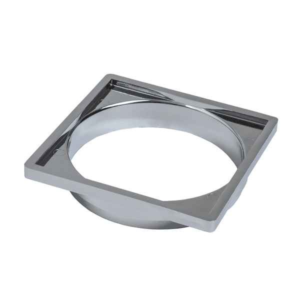 PORTA GRELHA Nº60 QUAD. P/ CAIXA SIF. CROMADA 100MM KRONA