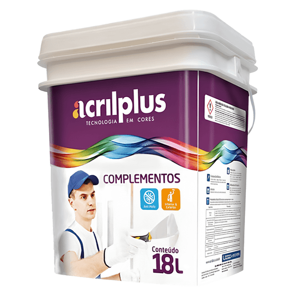 SELADOR ACRÍLICO PIGMENTADO 18 LTS ACRILPLUS - DIVERSAS CORES
