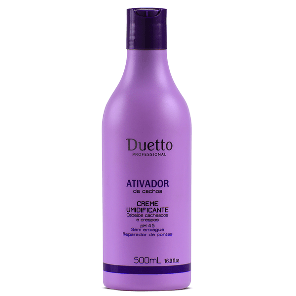 Ativador Umidificador de Cachos Duetto 500ml