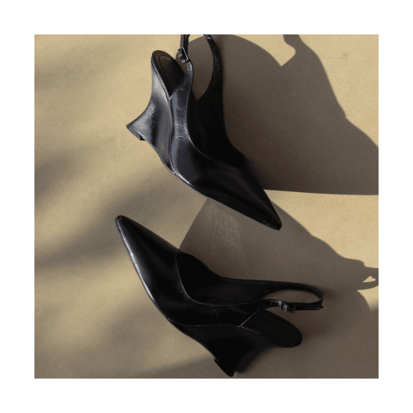 Sapato Slingback Jade Preto