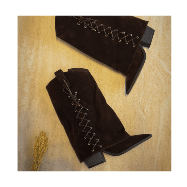 Bota Virginia Marrom