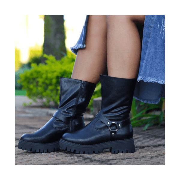 Coturno Sthefany Preto 