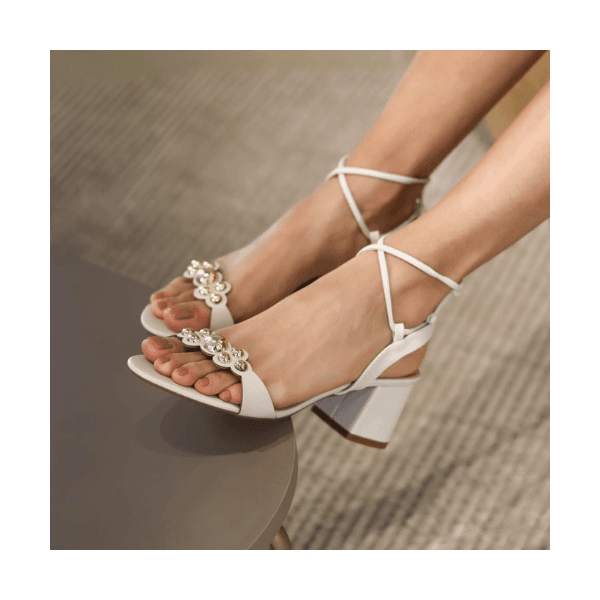 Sandália Lindsay Branco Off