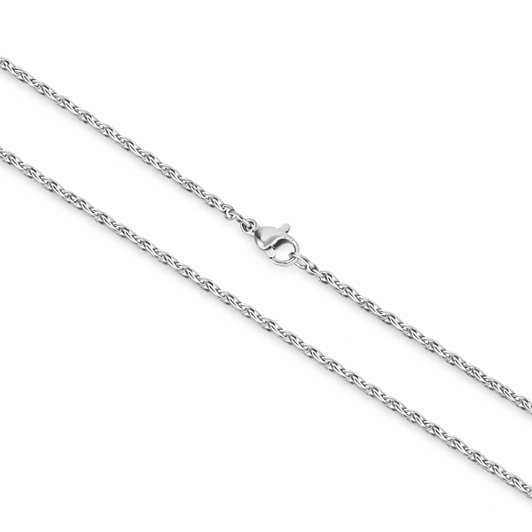 Corrente Palmeira Fecho Lagosta Aço Inoxidável