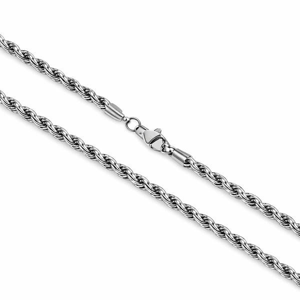 Corrente Cordão Baiano Fecho Lagosta Aço Inoxidável