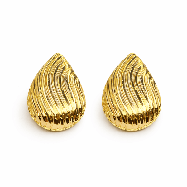 Brinco Gota Vintage Banhado a Ouro 181K 