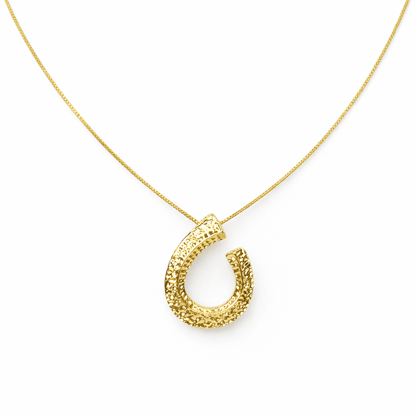 Colar Caracol Banhado A Ouro 18K