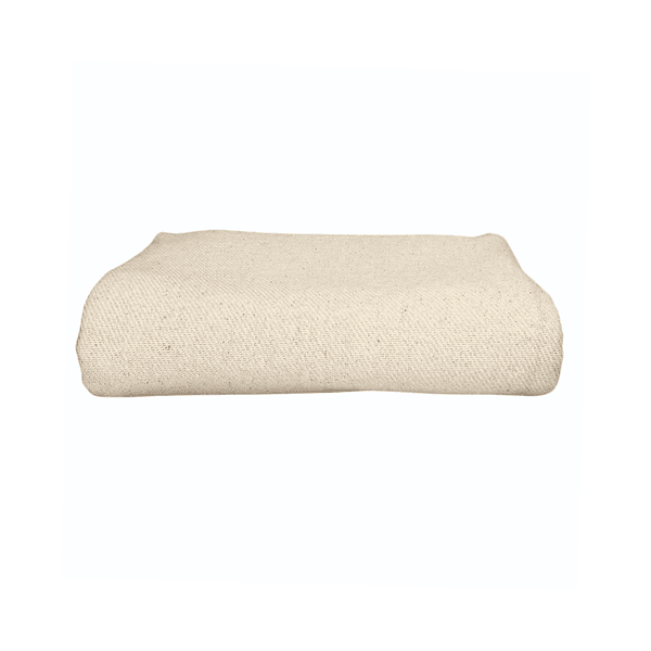 Manta Decorativa Para Sofá e Cama King 100% Algodão Bege 2,55 x 2,35 m - Redes de Dormir