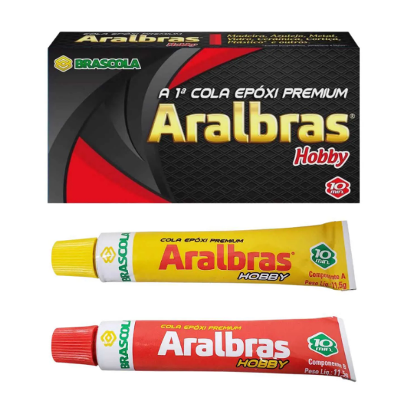 Adesivo Brascola Epoxi Aralbras Hobby 16g 