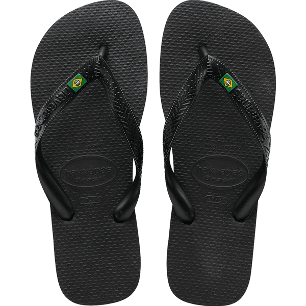 Chinelo Havaianas Brasil - Preto