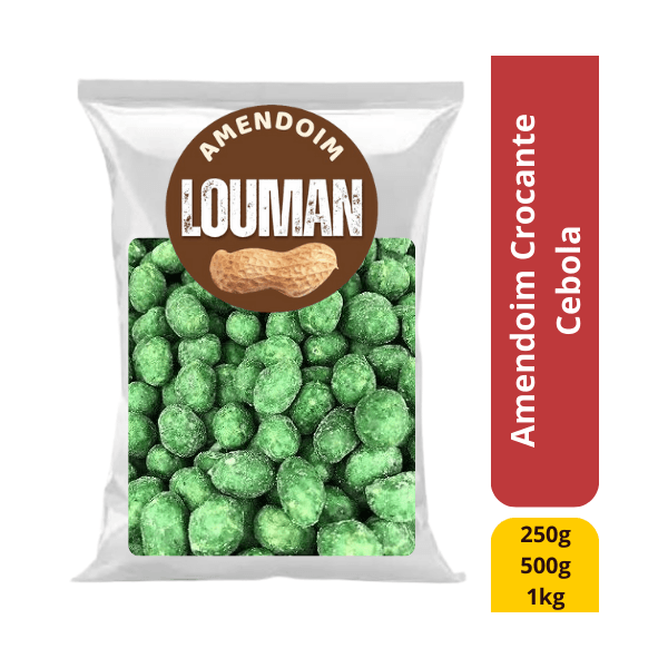 Amendoim Crocante Cebola Torrado - Louman
