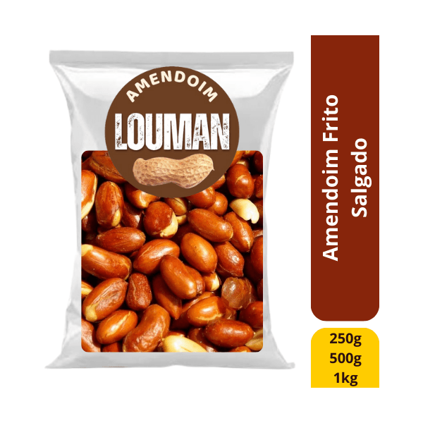 Amendoim Frito e Salgado Louman