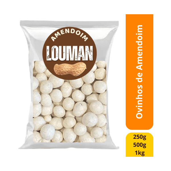 Ovinho de Amendoim Crocante Louman