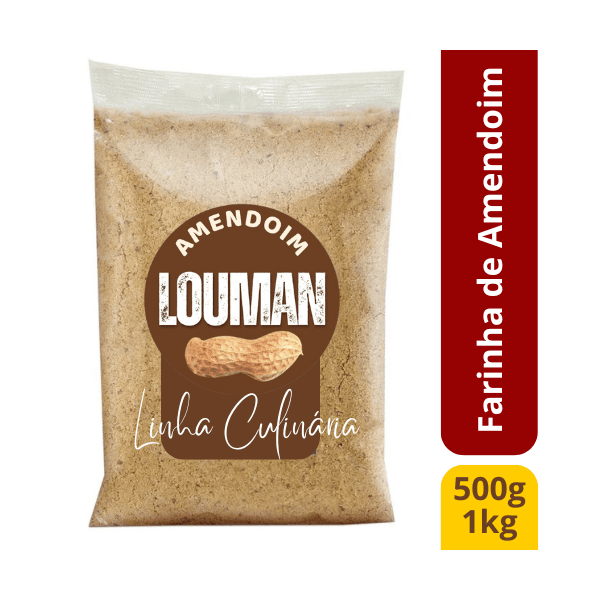 Farinha de Amendoim Louman