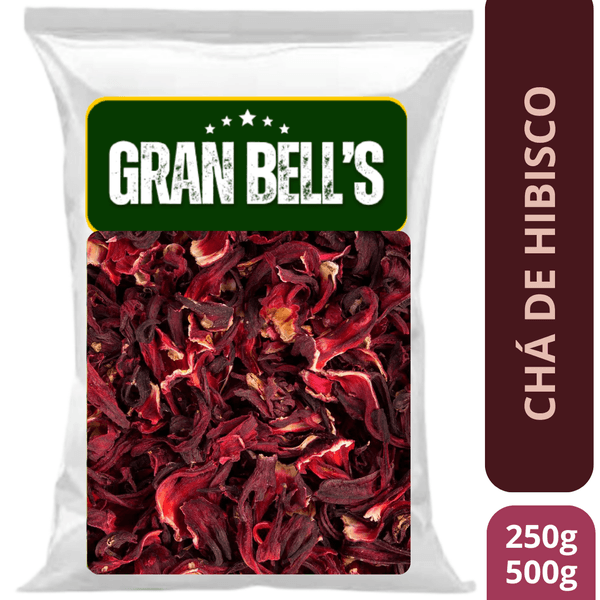 Hibisco Chá Desidratado GRAN BELL'S Chá de Hibisco Desidratado 500g