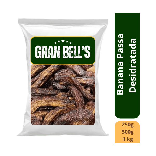 Banana Passa Desidratada GRAN BELL'S