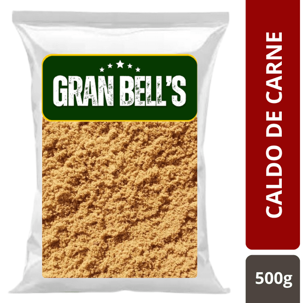 Caldo de Carne em Pó Tempero GRAN BELL'S