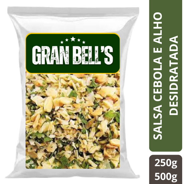 Tempero Salsa, Cebola e Alho em Flocos para Temperar GRAN BELL'S