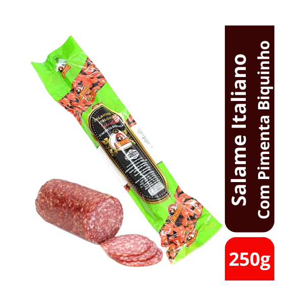 Salaminho Tipo Italiano Artesanal Defumado com Pimenta Biquinho - Reserva da Canastra