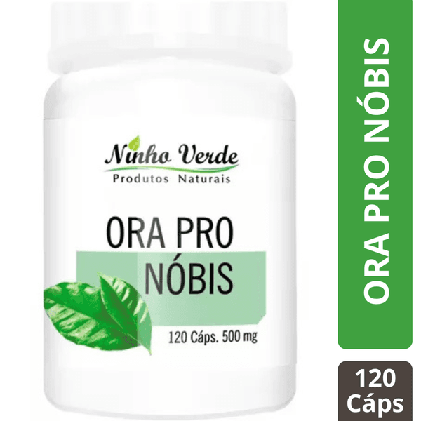 ORA PRO NÓBIS 500MG 120 CÁPSULAS - NINHO VERDE
