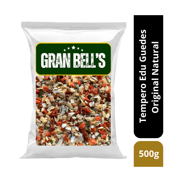 Tempero Edu Guedes Natural Original GRAN BELL'S - Uma Explosão de sabor - Surpreenda-se na Cozinha!