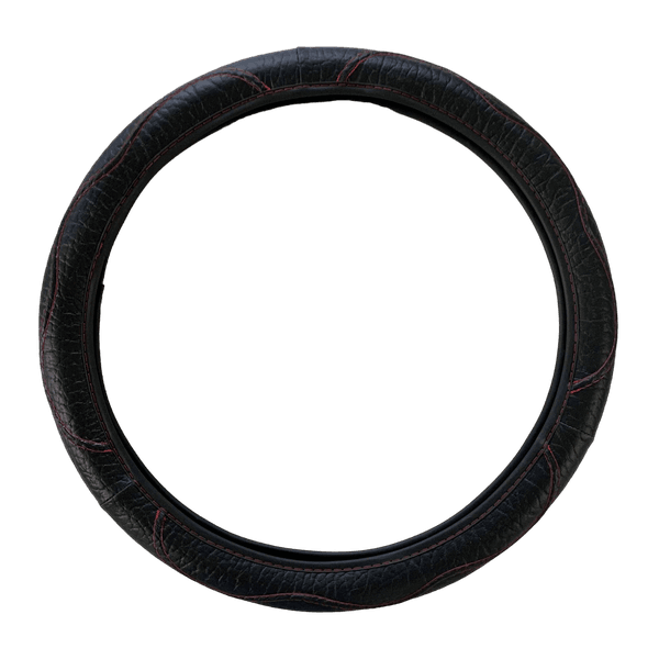 Capa de Volante Elite - Preto e Vermelho