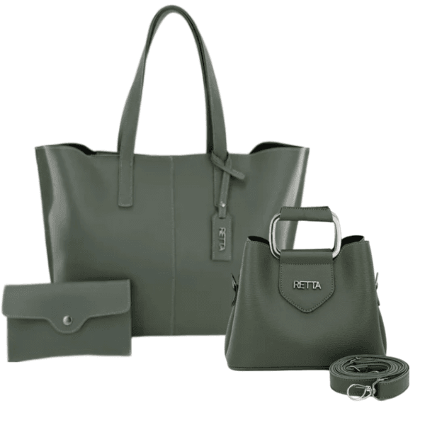 Kit Yasmin Verde Militar + Chloe Verde Militar