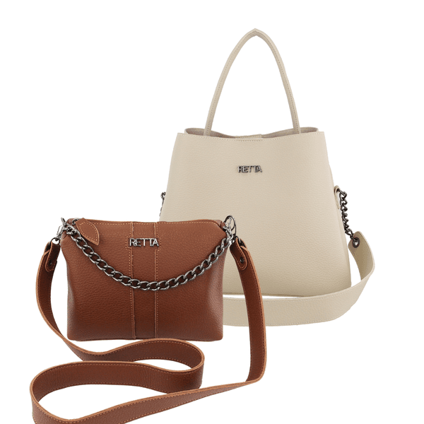 Kit Liz Marfim + Kiara Caramelo