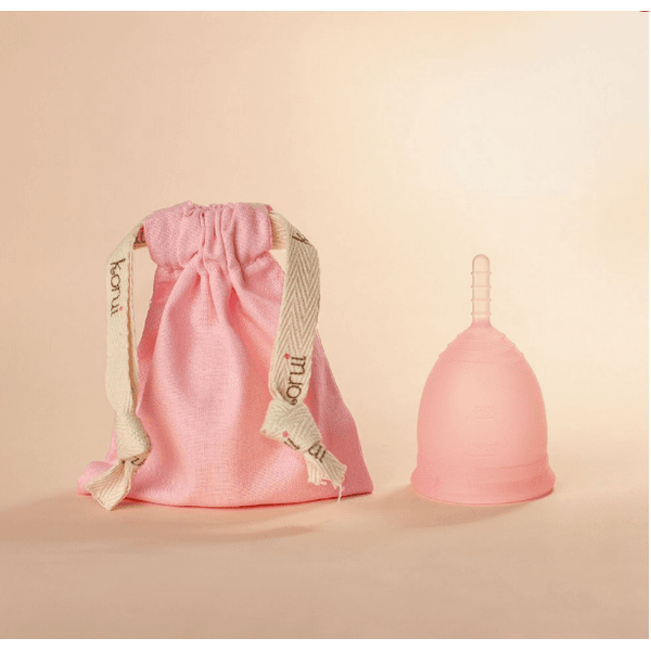 Coletor Menstrual Korui - Leve - Flor de Cerejeira (Rosa)