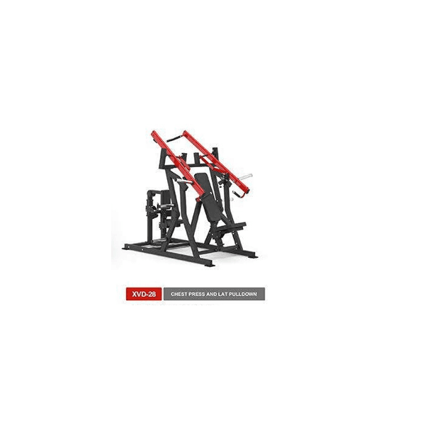 Chest Press And Lat Pulldown - Line - XVD