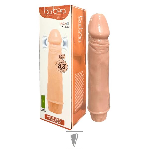 Prótese 18x14cm Com Vibro Dwanf (6987) - Bege