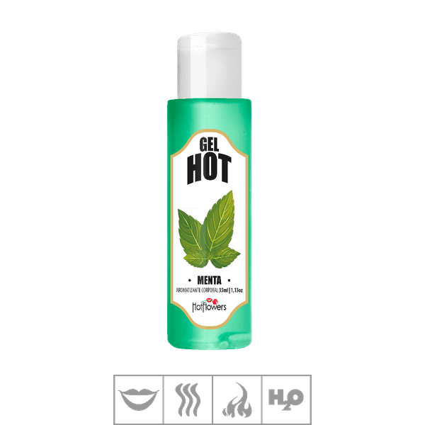 Gel Comestível Hot Flowers Hot 35ml (ST571) - Menta