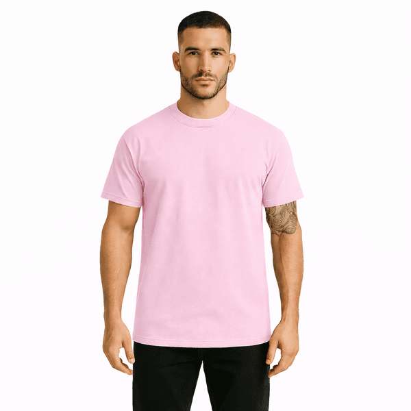 Camiseta Tradicional Rosa Bebe
