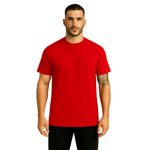 Camiseta Tradicional Vermelho