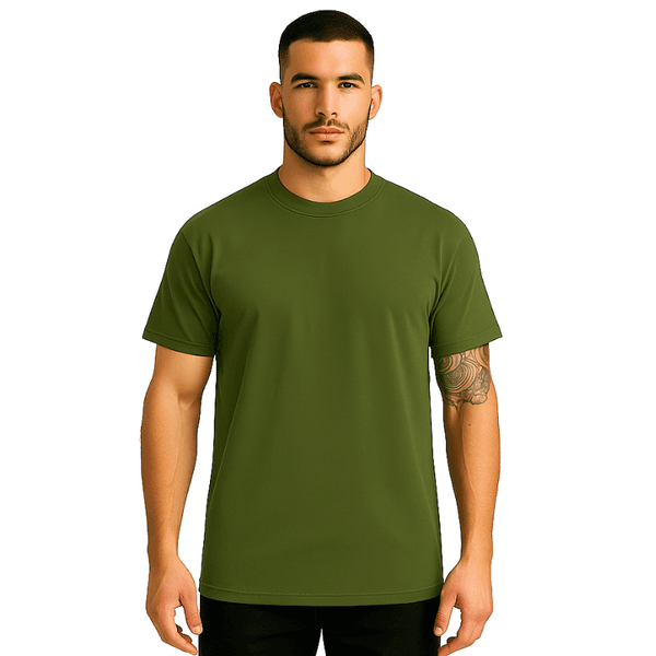 Camiseta Tradicional Verde Militar