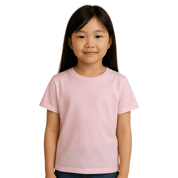 Camiseta Infantil Rosa Bebe