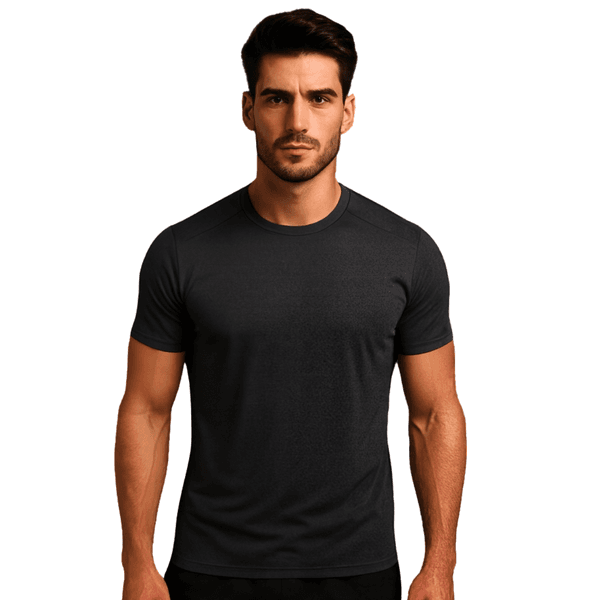 Camiseta Dry Fit Cinza Chumbo