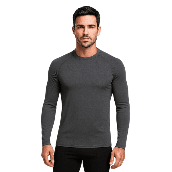 Camiseta Manga Longa UV Cinza Chumbo