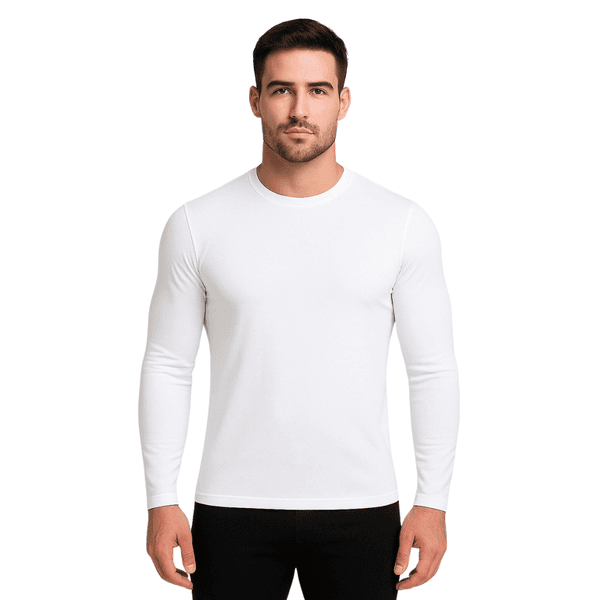 Camiseta Manga Longa UV Branco