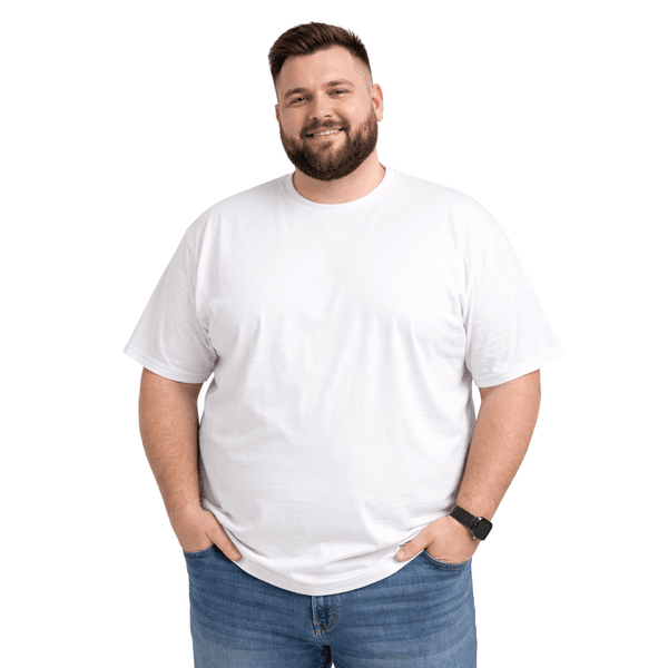 Camiseta Plus Size Branco