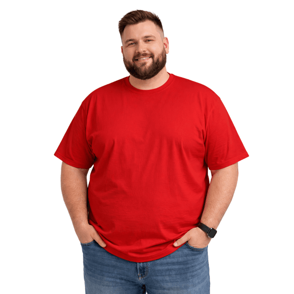 Camiseta Plus Size Vermelho