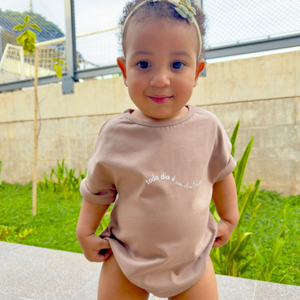 Body Oversized Camurça