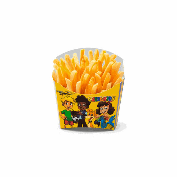 EMBALAGEM PARA BATATA FRITA TRADICIONAL CAIXA KIDS... - SACO & SACOLA